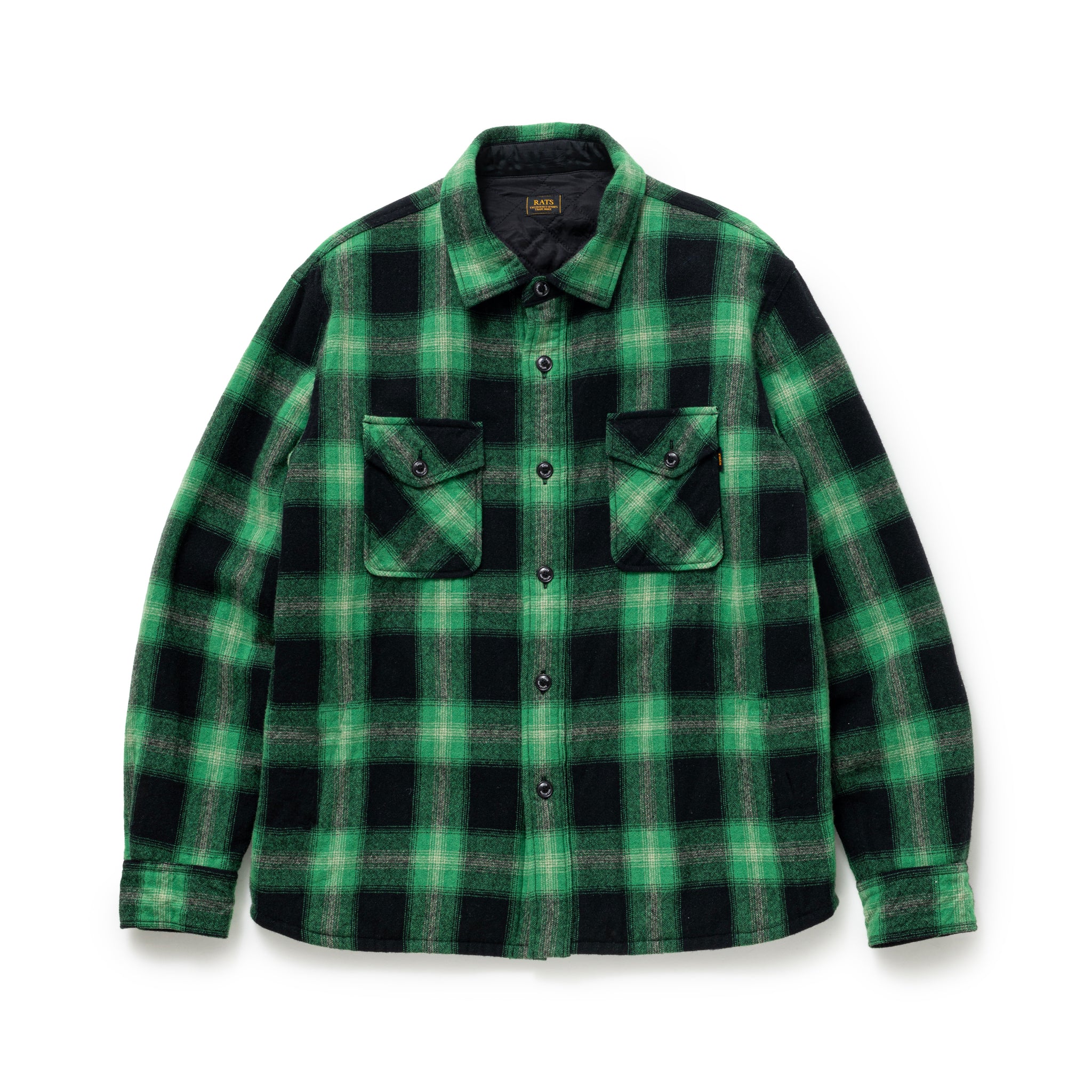 WOOL CHECK SHIRT JKT – JOLLY ROGER