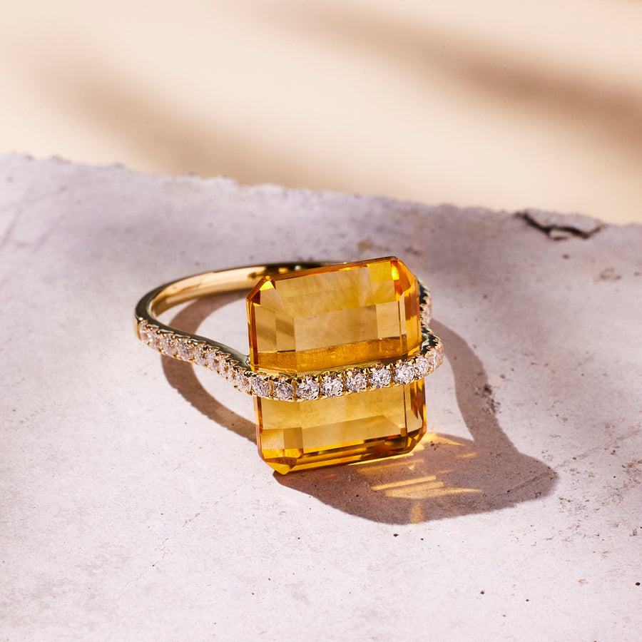 Ravicharme | 【数量限定】Nude 天然石リング シトリンM – RAVICHARME