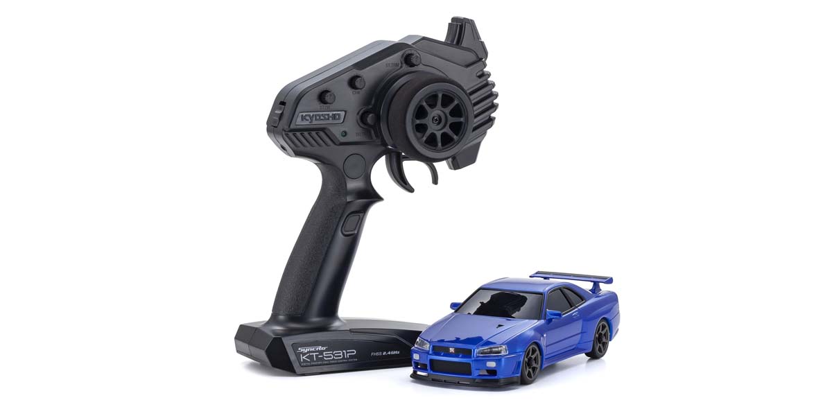 ミニッツAWD 日産 スカイライン GT-R R34 V.specⅡ ニュル メタリック