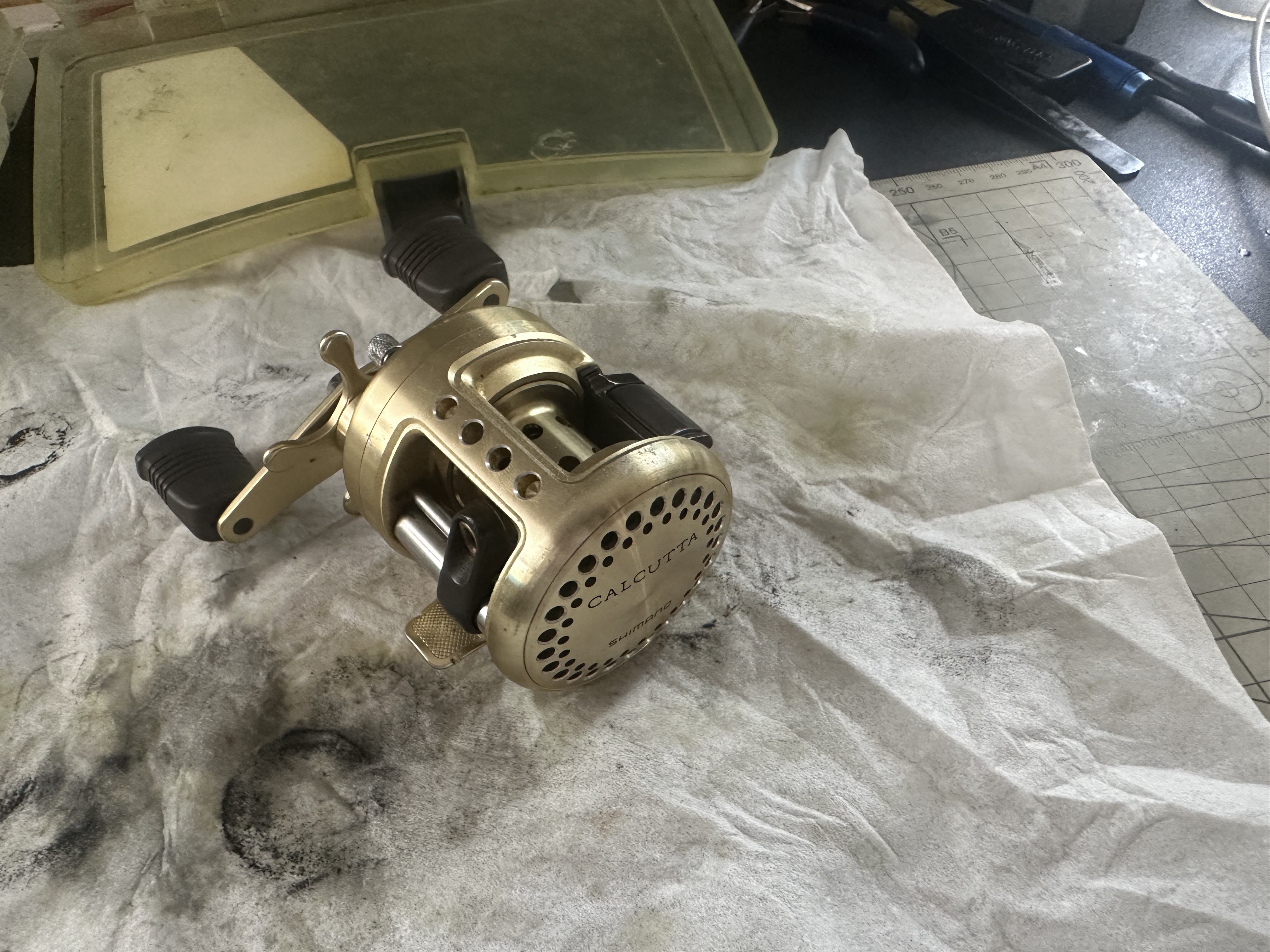 カルカッタ50XT オーバーホール、メンテナンス対応 | シマノベイト