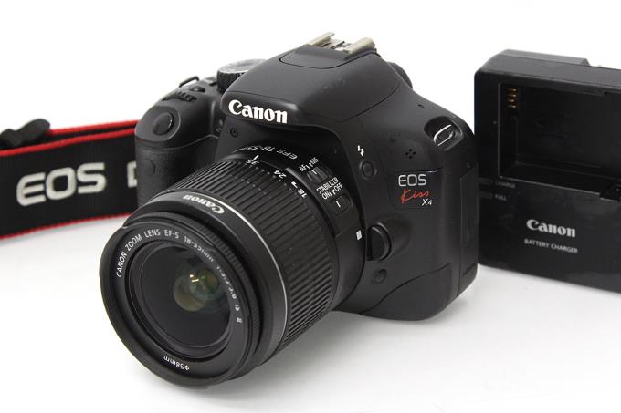 EOS Kiss X4 EF-S18-55 IS レンズキット シャッター回数1500回以下