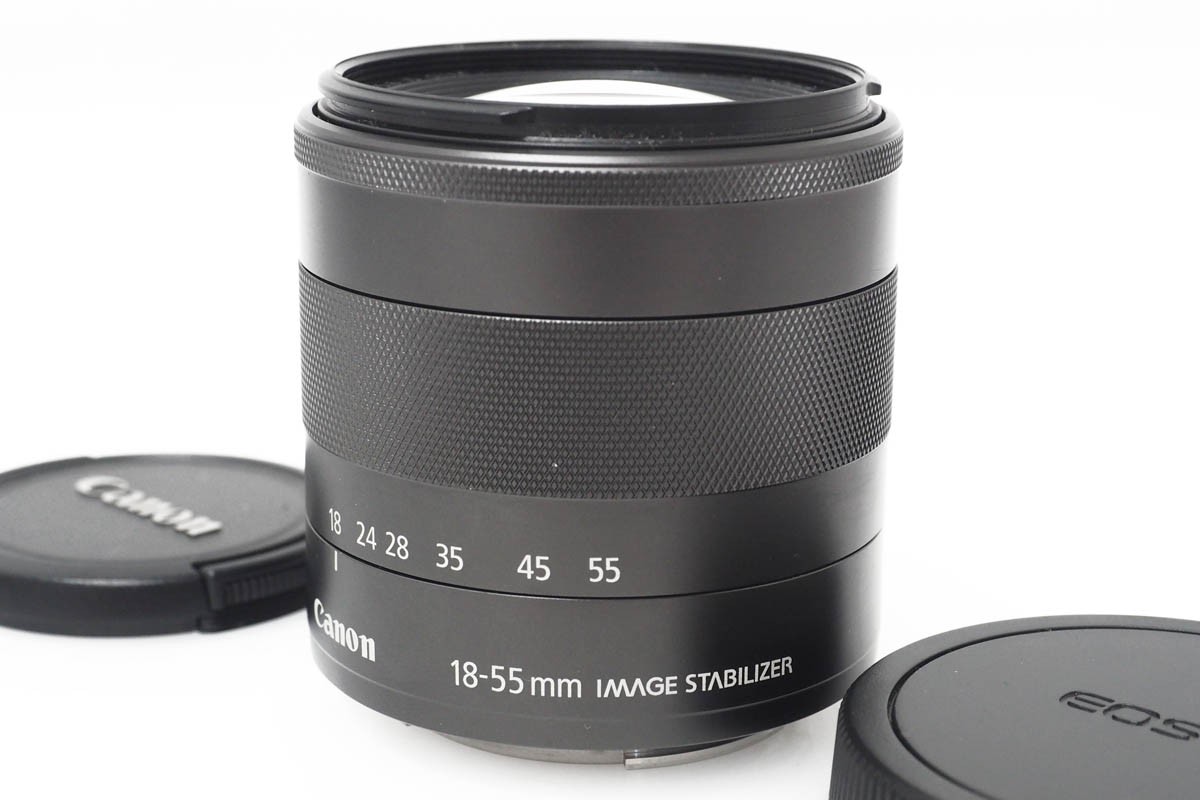 CANON EOS M 標準レンズ Canon EOS kiss M 18-55mm標準レンズつき