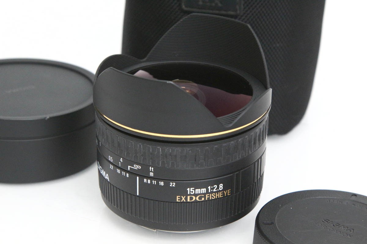15mm F2.8 EX DG DIAGONAL FISHEYE (ｷﾔﾉﾝ AF) 中古価格比較 - 価格.com