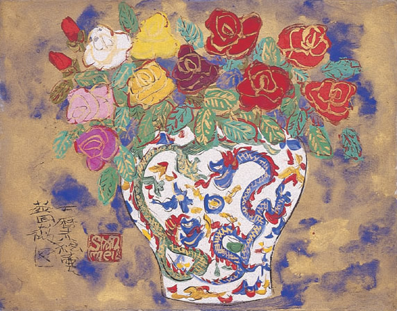 渡辺 俊明 絵画作品｜蓮笑庵 - 画工人 渡辺俊明のアトリエ