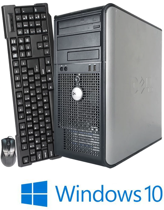 Dell Optiplex Tower Computer Windows 10 or Windows XP Keyboard