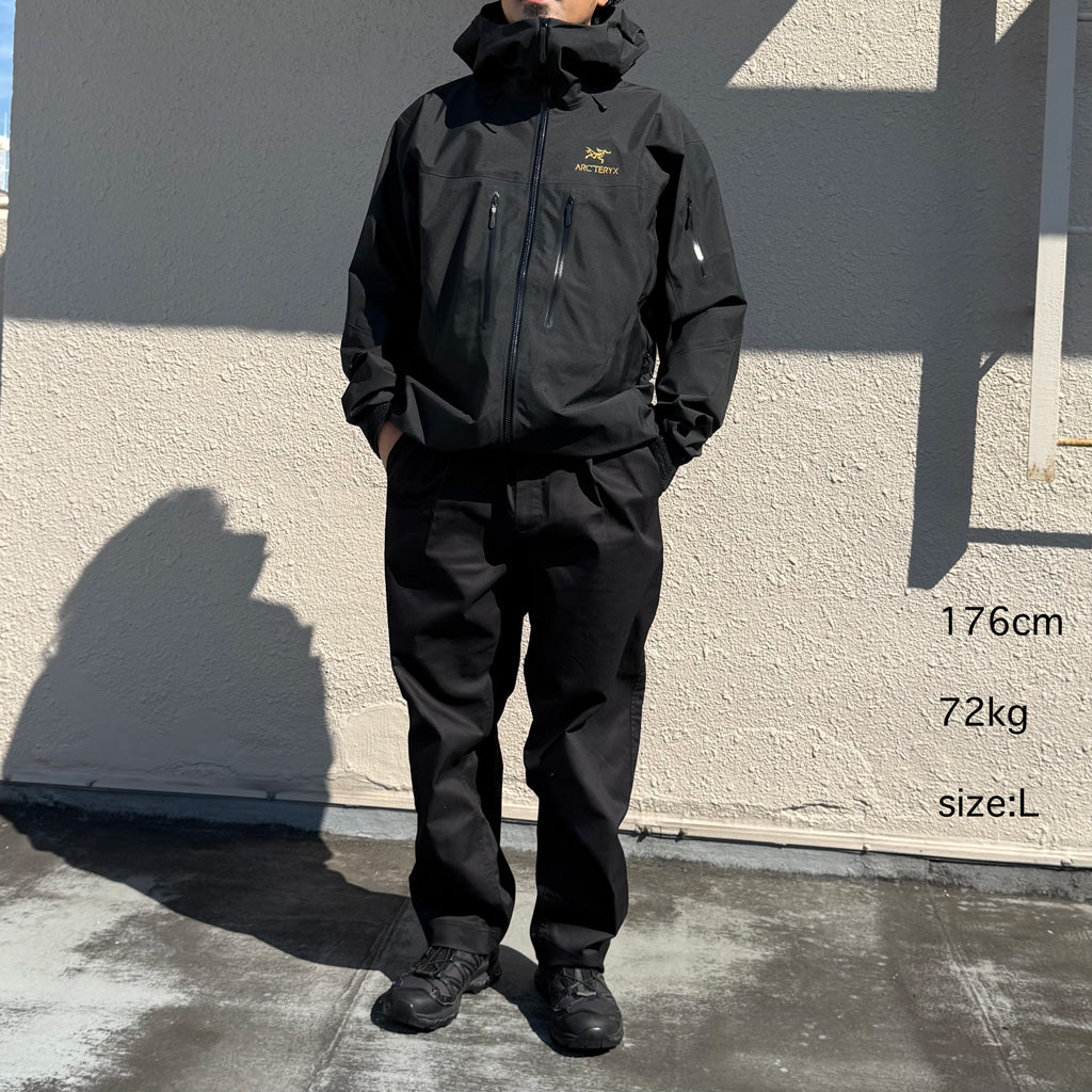 予約受付中] ARC'TERYX : Alpha SV Jacket (24K Black) – Reggieshop