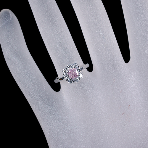 第325回抽選販売＞ピンクダイヤモンド 0.58ct/FLPP/I1 ハートアンド