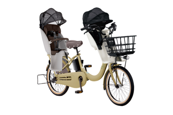 2957パナソニック12アンペア 3人乗り対応子供乗せ 電動アシスト自転車