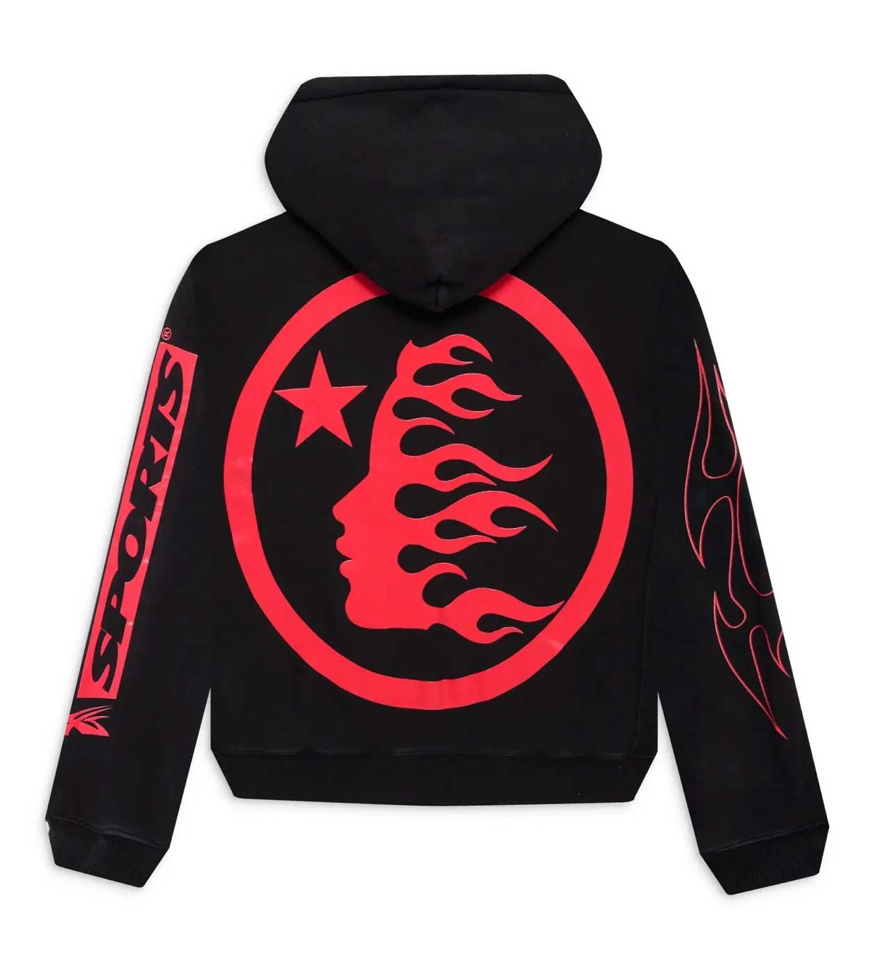Hellstar Sports Future Flame Hoodie Black – Restock AR