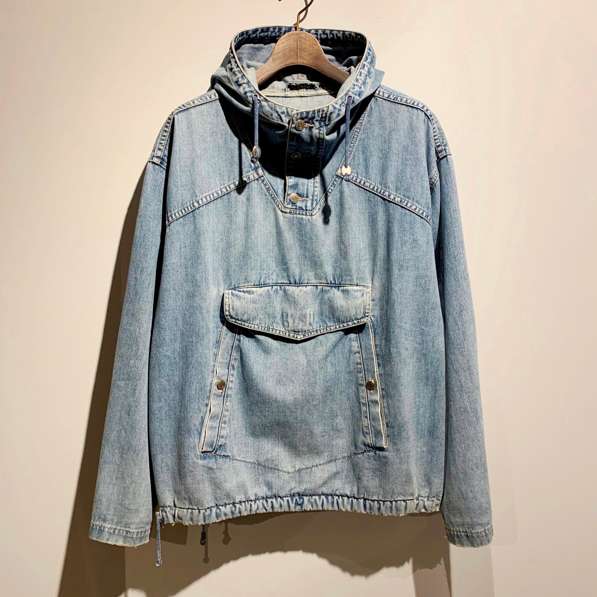 90s/OLD GAP/DENIM ANORAK PARKA/size S – ReSacca