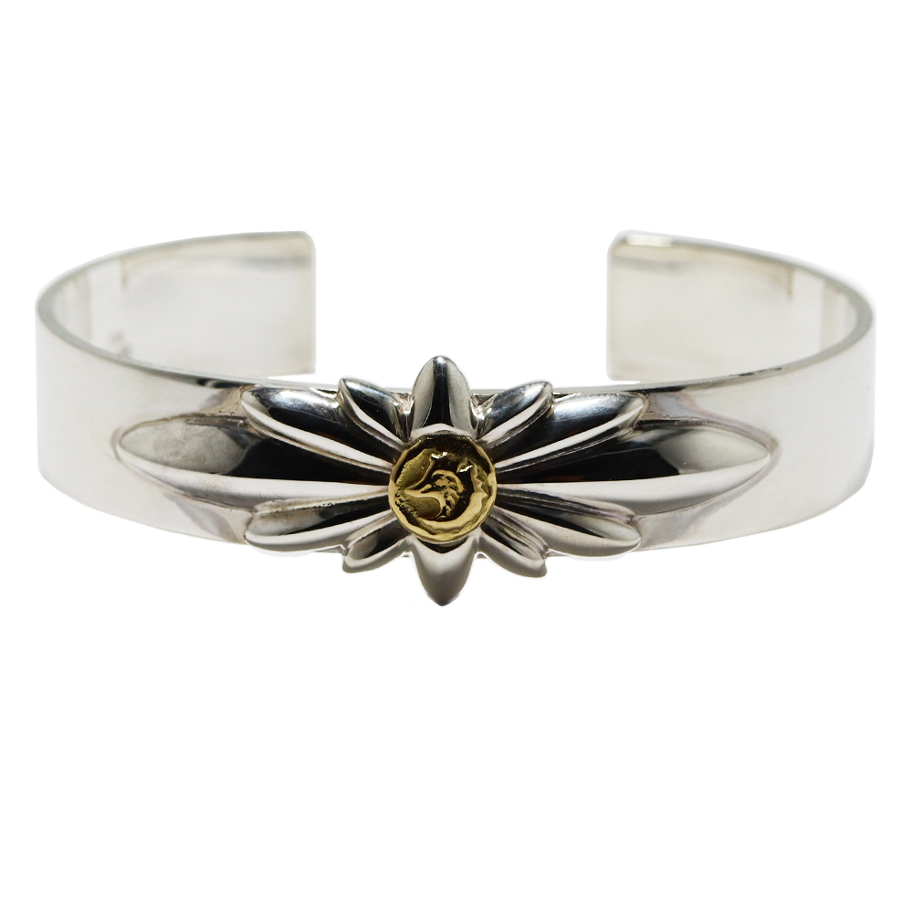 TADY&KINGリリーSV平打ちバングルK18ウルフ ALL ITEM TADY＆KING