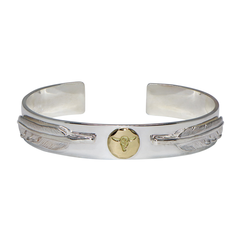 TADY&KING平打ちバングルK18ロングホーン&ダブルSフェザー ALL ITEM