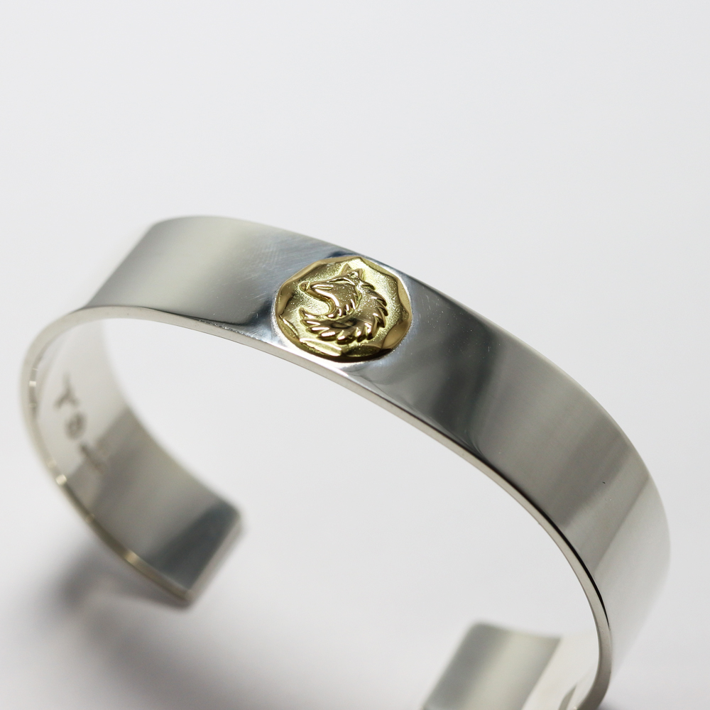 TADY&KING平打ちバングルK18ウルフ ALL ITEM TADY＆KING ONLINE STORE