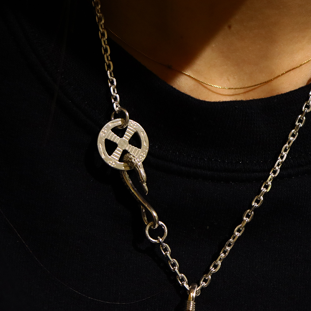 TADY&KINGイーグルフック＆ネイティブホイールSV付きチェーン細角or細