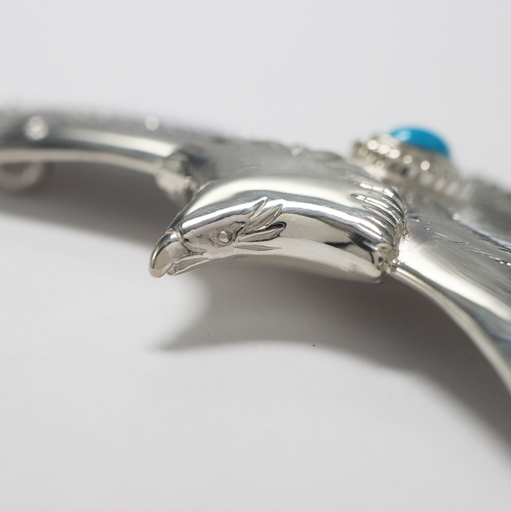 TADY&KING中イーグルSV銀縄ターコイズ Necklace TADY＆KING ONLINE STORE