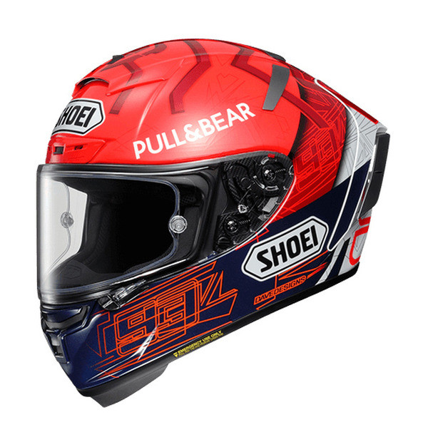 SHOEI X-Fourteen、マルク・マルケス選手の新レギュラーグラフィック