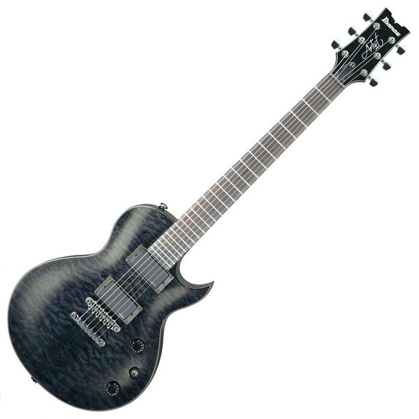 DISC Ibanez ARZ800 Electric Guitar, Trans Deep Black at Gear4music
