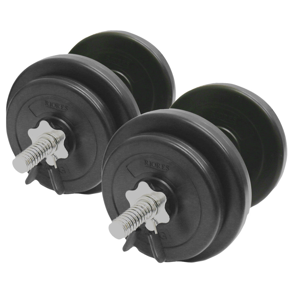 RIORES セメントダンベル 10kg 2個セット(10kg×2個)