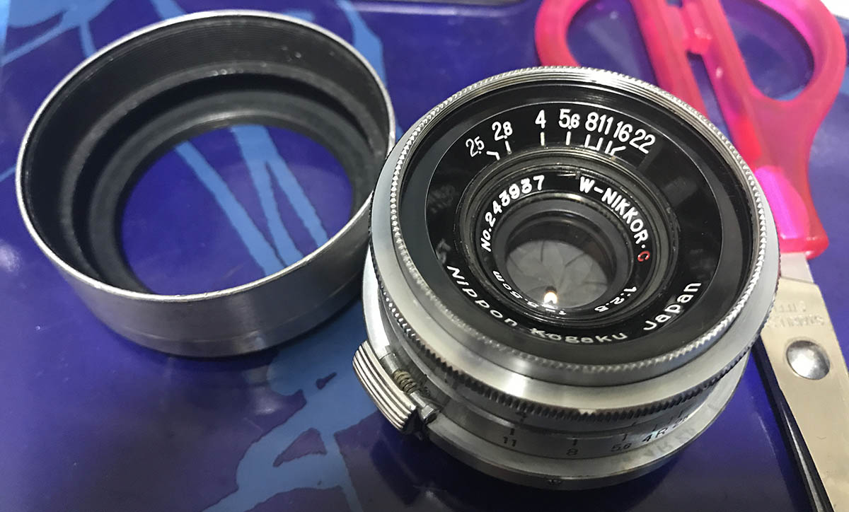 Repair: W-Nikkor•C 3.5cm f/2.5 | Richard Haw's Classic Nikon