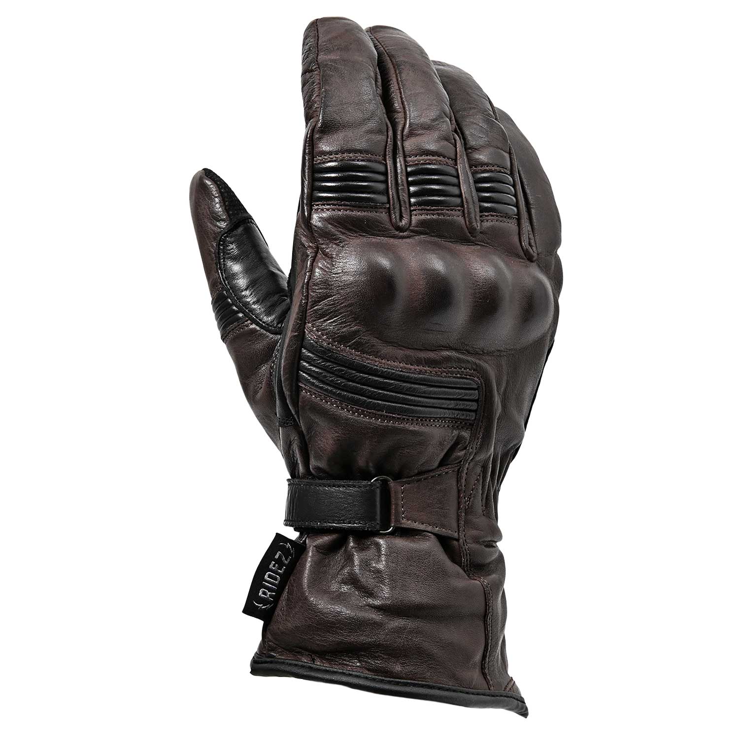 RIDEZ HECTOR GLOVES バイク用 レザーグローブ DARK BROWN RWG09