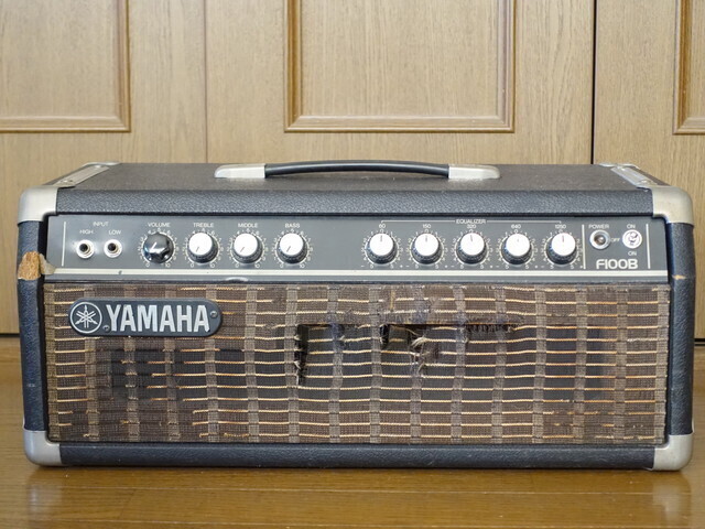 ヤマハのベースアンプヘッドF100Bオーバーホール（その1