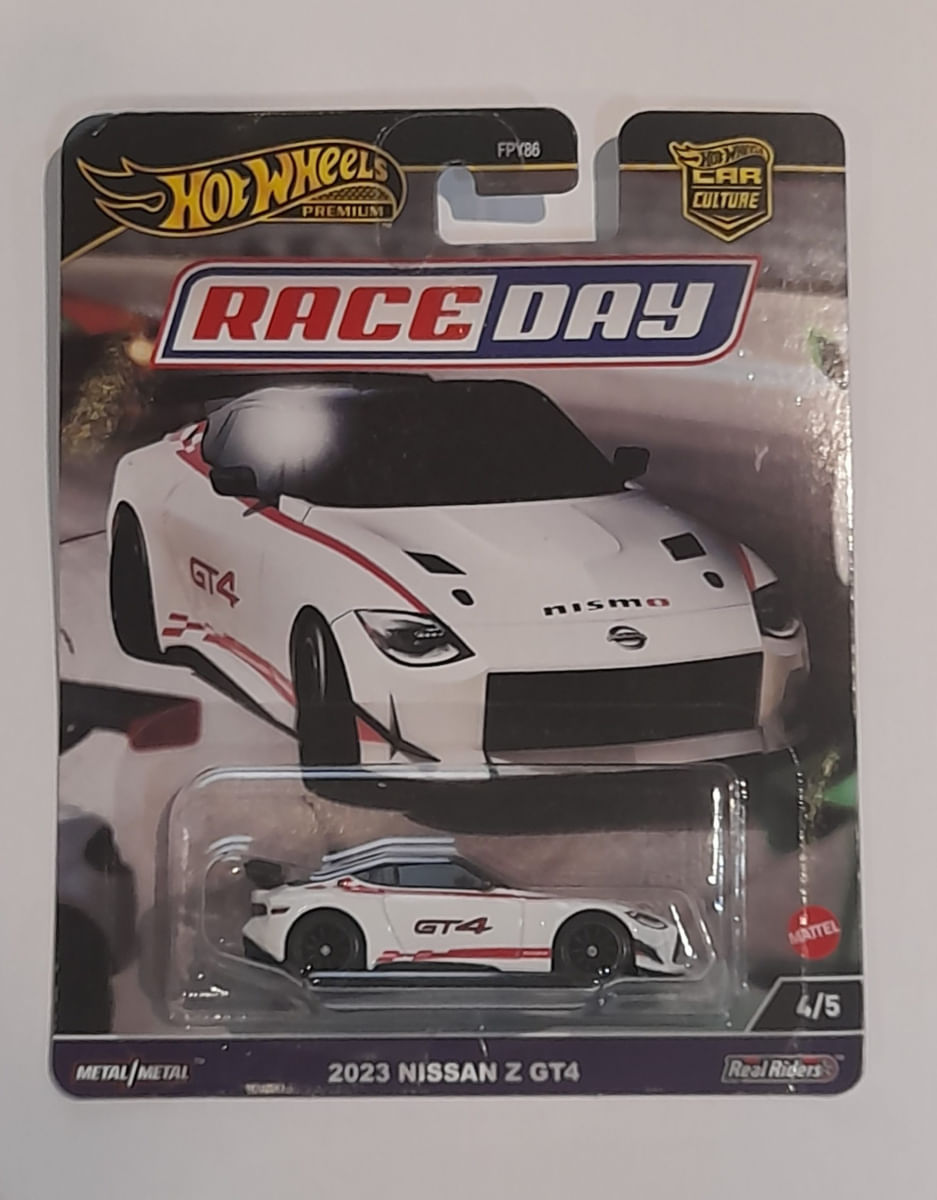 Hot Wheels Car Culture Race Day - 2023 Nissan z gt4 - Ri Happy