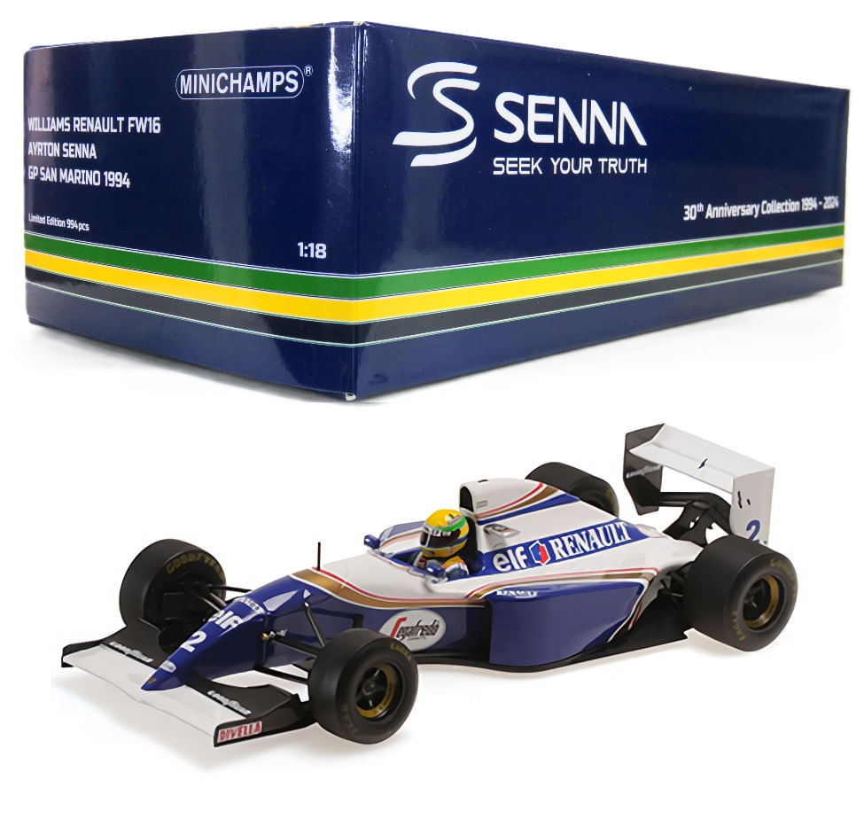 Williams Renault FW16 F1 GP San Marino 1994 - Formula 1 - Ayrton