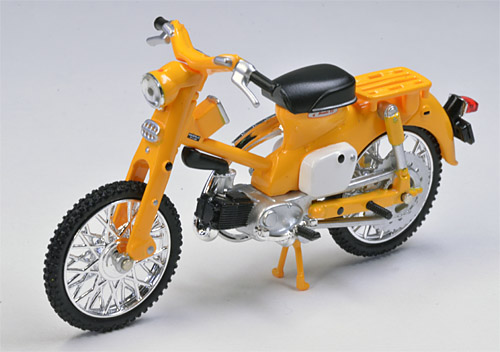 スーパーカブのミニカー図鑑 ハンターカブC105H