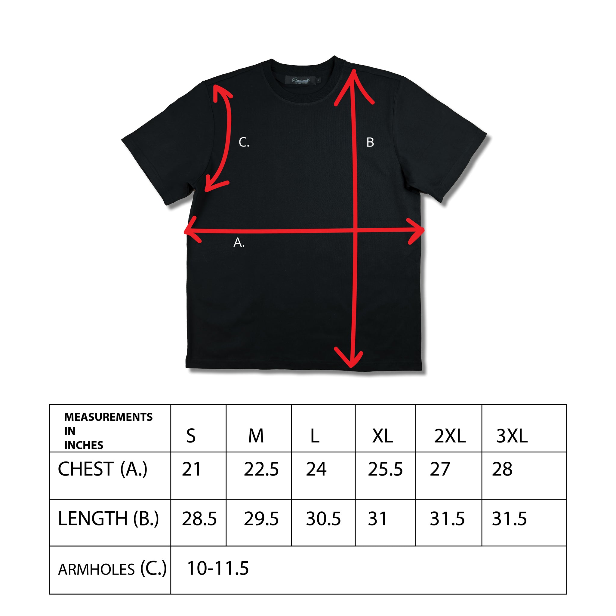 VERSION 001 (STANDARD TEE-BLACK) – riveriswild