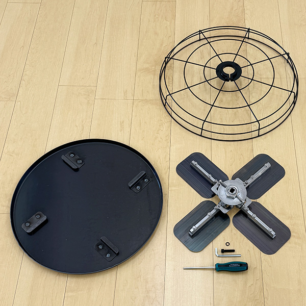 トロウェル用4枚羽こて | RIVERSTONE