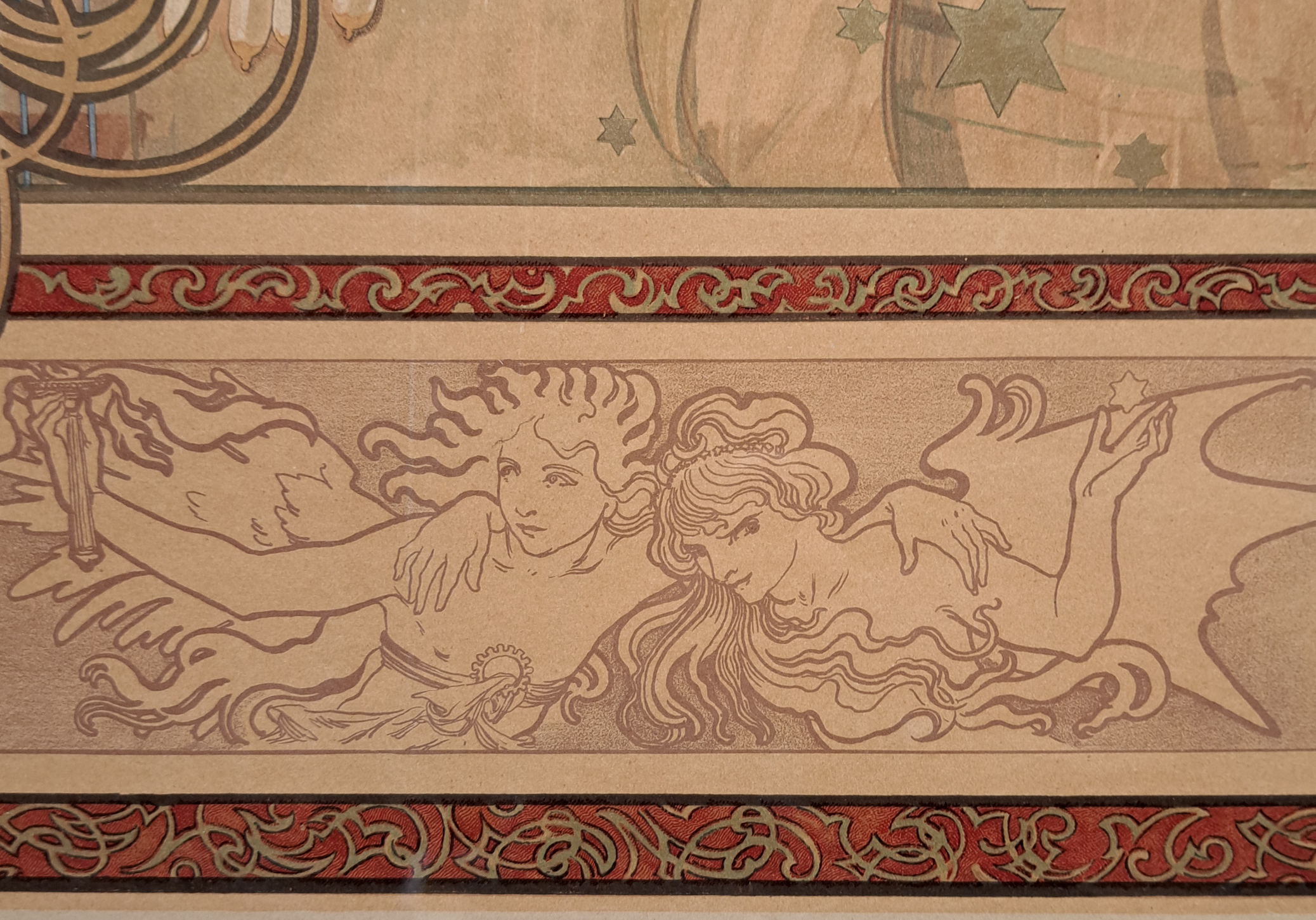 アルフォンス・ミュシャ≪黄道十二宮≫（1896） - 19世紀末の