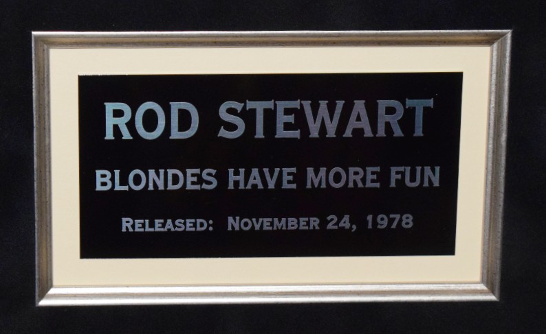 Rod Stewart - Blondes Have More Fun, rock star galleryROCK STAR