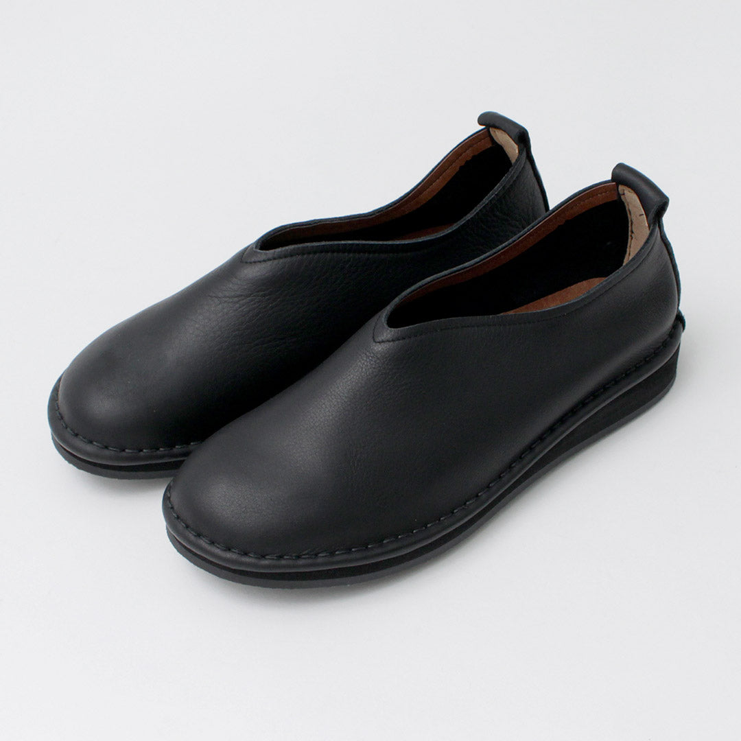 RAMBLE DANCE（ランブルダンス） オイルシュリンクレザー Vカット