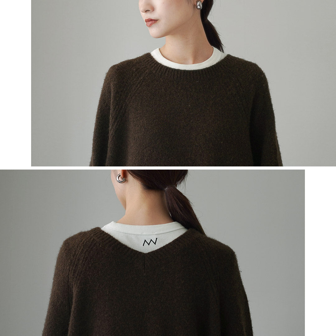 YENN（イェン） アルパカ ミックス セーター / レディース ニット 長袖