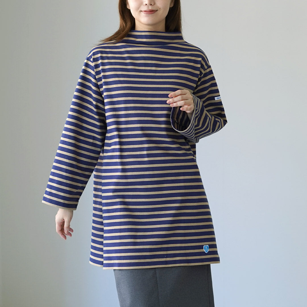 ORCIVAL（オーシバル） ＃B653 ボトルネック ロングスリーブ ドレス