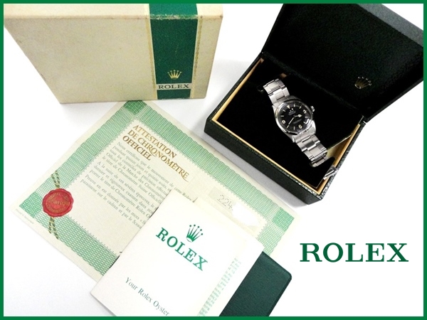 ROLEX 1016 エクスプロ-ラ-Ⅰ【箱・保証書付】ヴィンテージ1969年