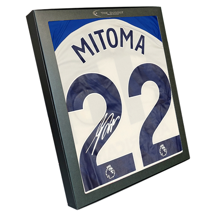 三笘薫 直筆サイン入りブライトン23/24ホームユニフォーム | テレビ