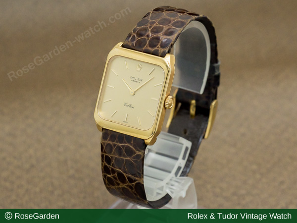 RG-2112 | ロレックス /ROLEX チェリーニ 18KYG スクエアケース