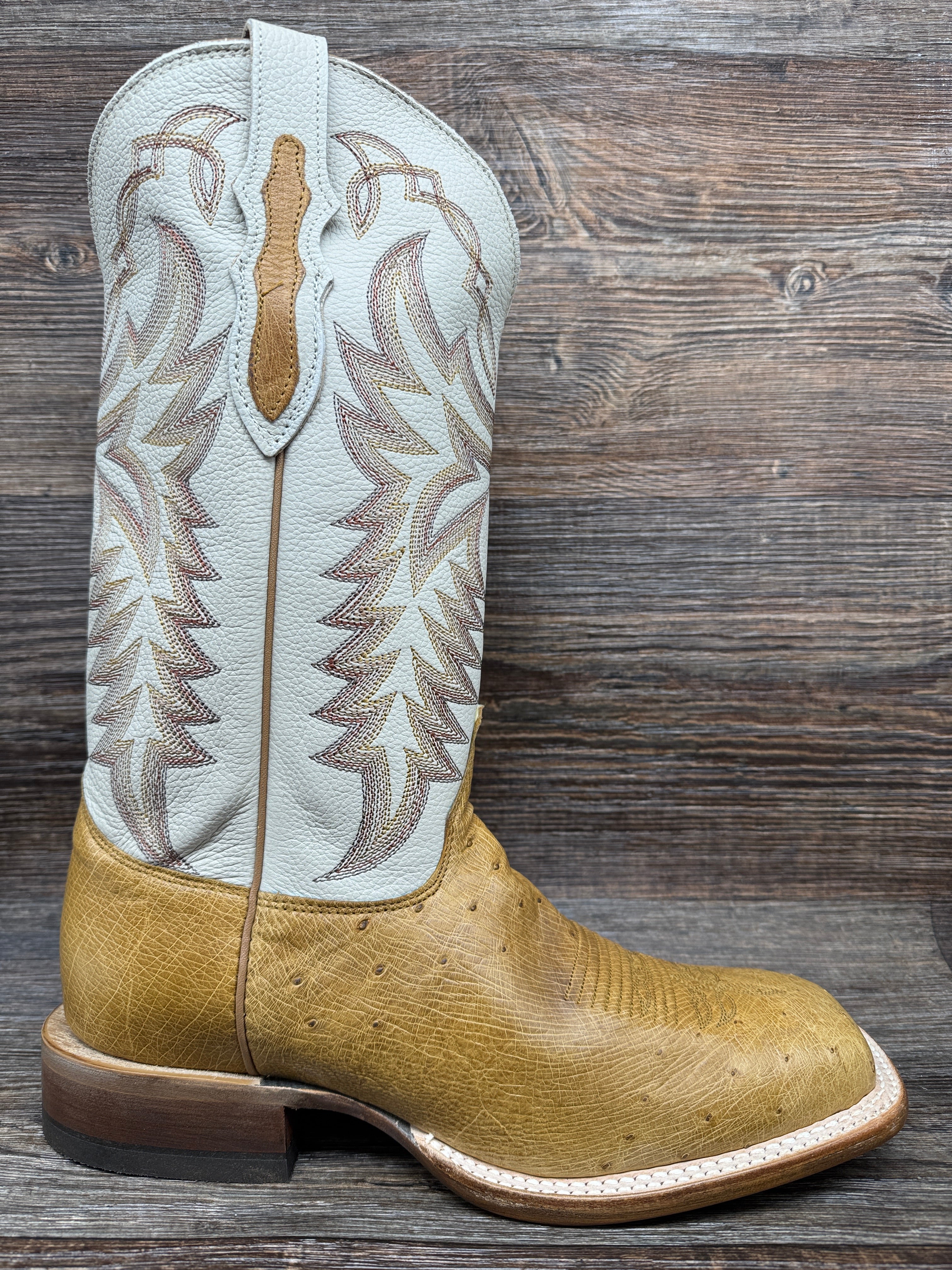 8294 Men's Pascoe Smooth Ostrich Western Boot by Justin – Rushing