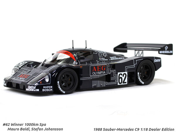 ノレブ 1/18 ザウバー メルセデス・C9 5.0L ターボ V8 #61 スズカ400km