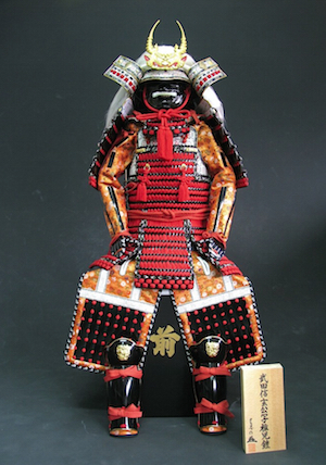 鎧兜甲冑等身大】武田信玄 赤糸威二枚胴具足（松） | 甲冑工房 武寿