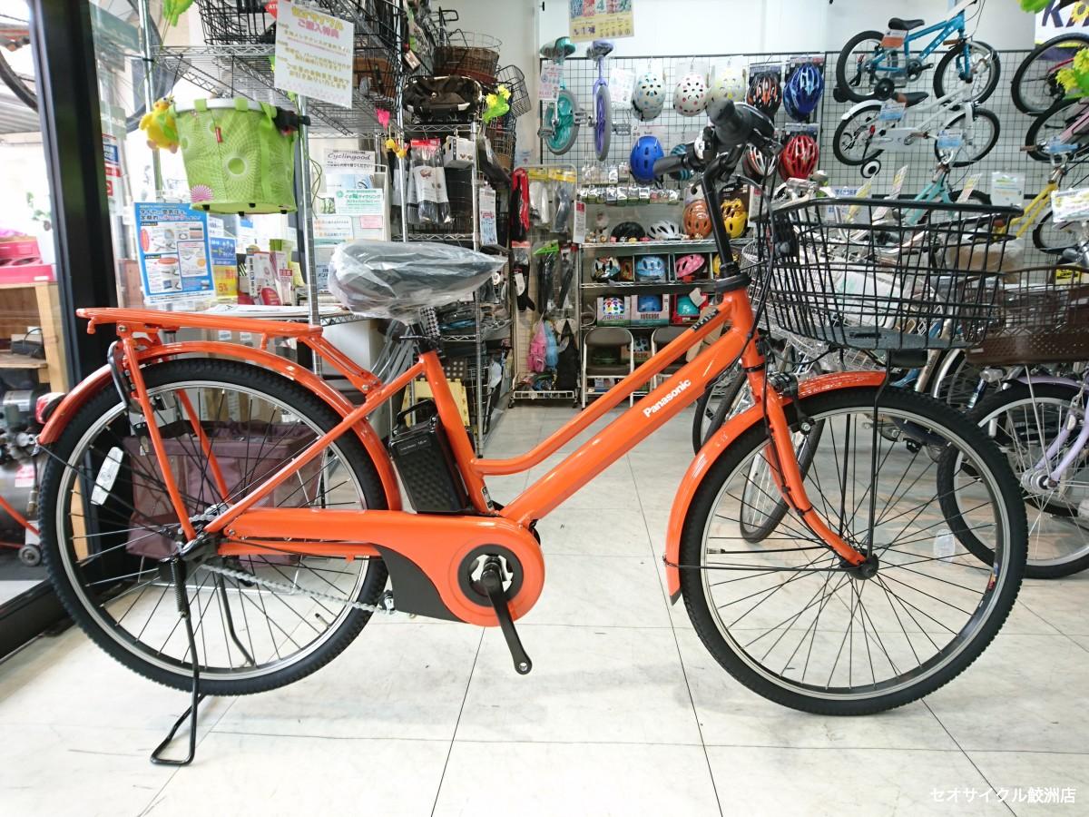 オレンジの電動アシスト パナソニック ティモS | セオサイクル鮫洲店