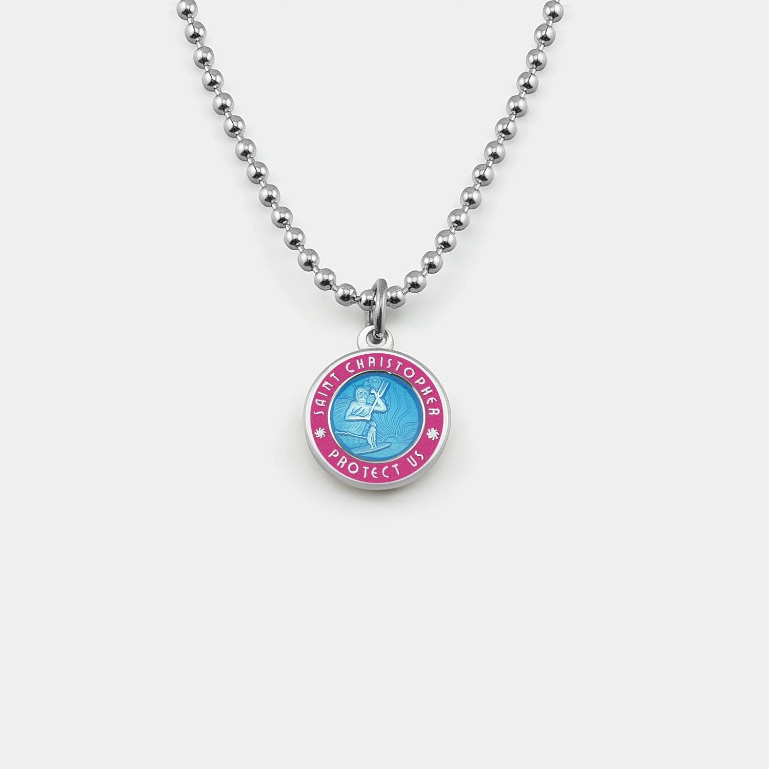St. Christopher Small Necklace – San Diego Surf Company