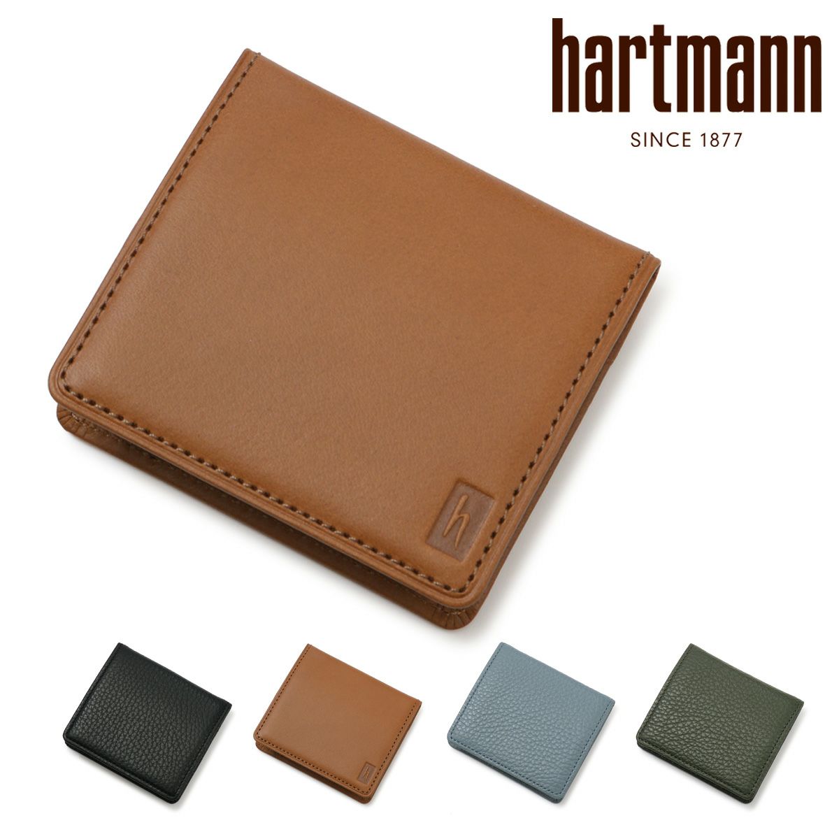 ハートマン 小銭入れ 本革 メンズ 日本製 142685 グレンデールSLG