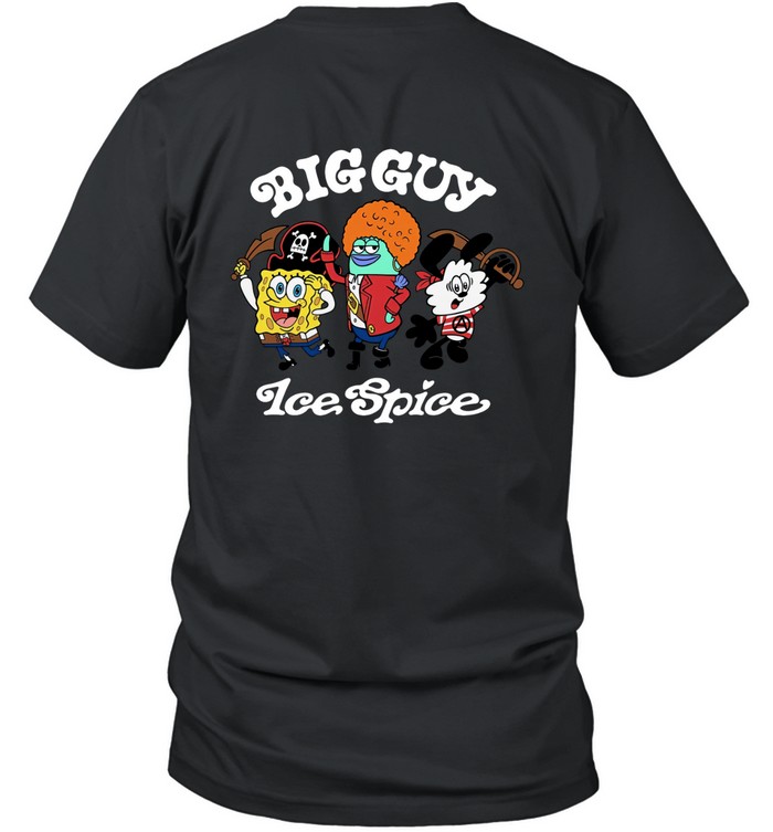 Ice Spice X Verdy x Spongebob Big Guy Hoodie | Custom prints store