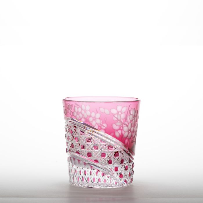 工芸ガラス ギアマン切子クリスタルガラス 皿 時代箱付 V R7069 工芸