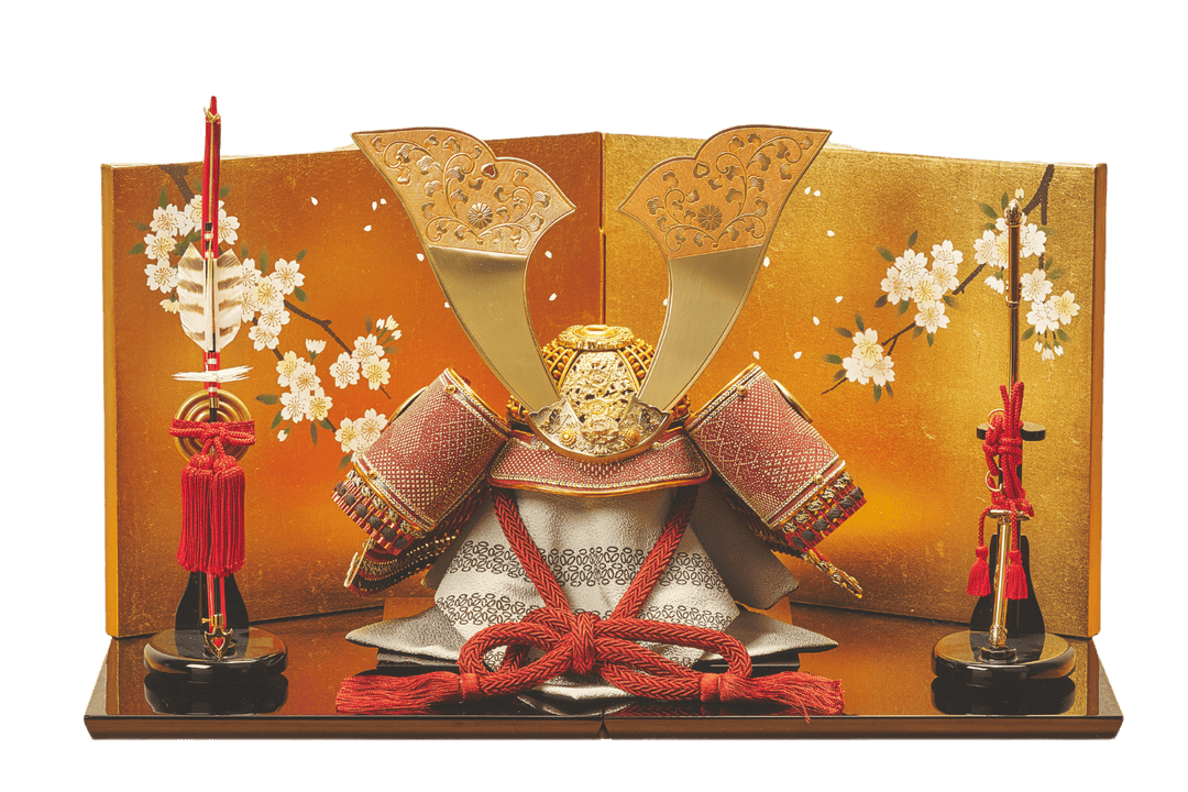 金色に鏨彫の大兜 – 人形工房 左京