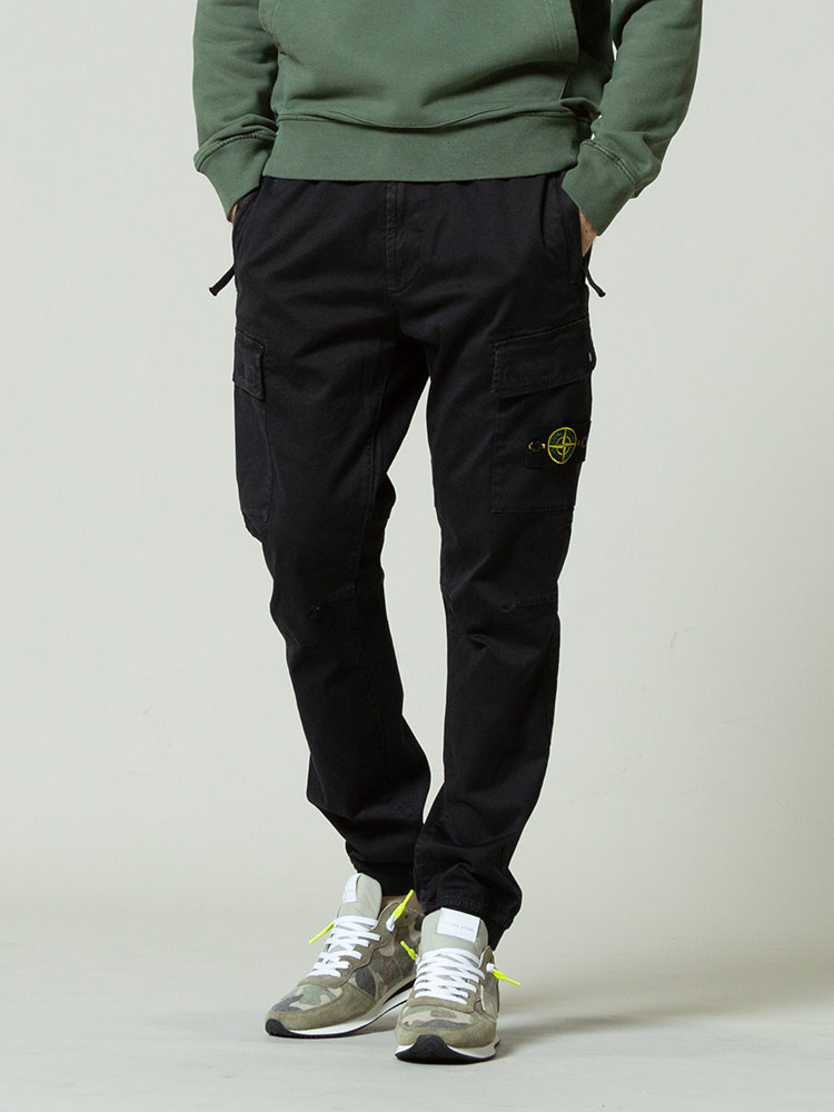 ストーンアイランド STONE ISLAND コットン ロゴ ワッペン カーゴ