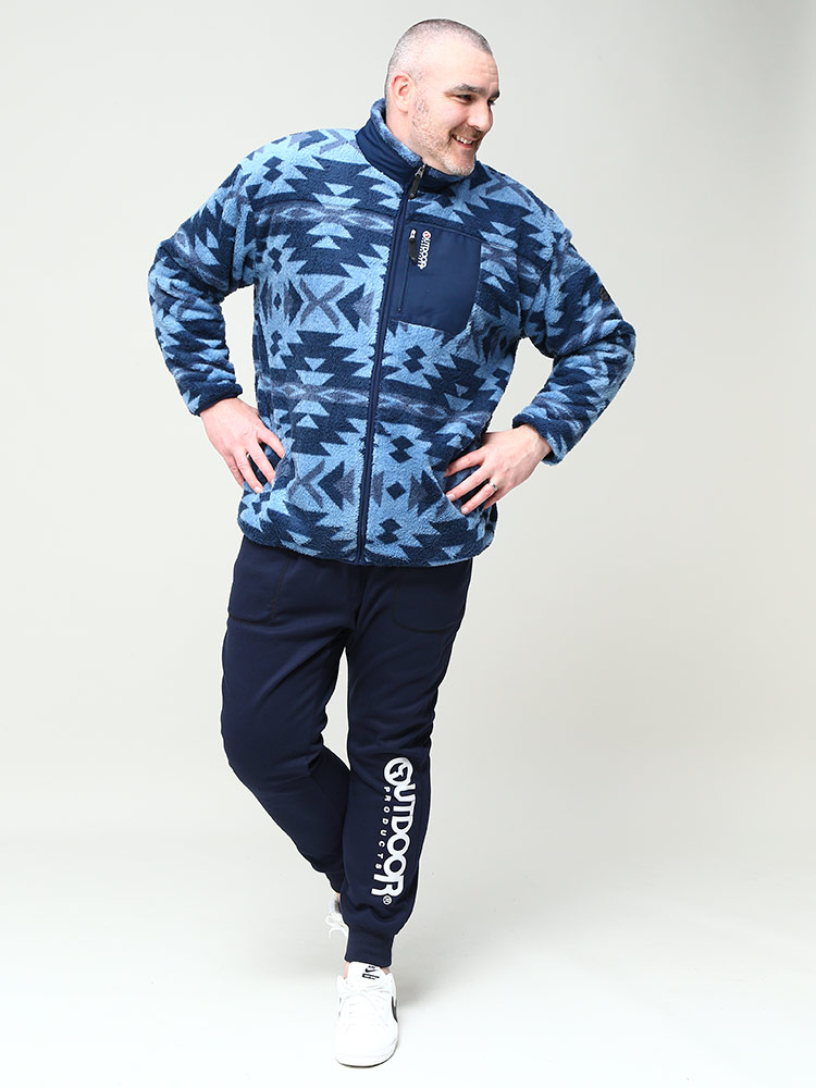 大きいサイズ メンズ OUTDOOR PRODUCTS (アウトドアプロダクツ) ボア