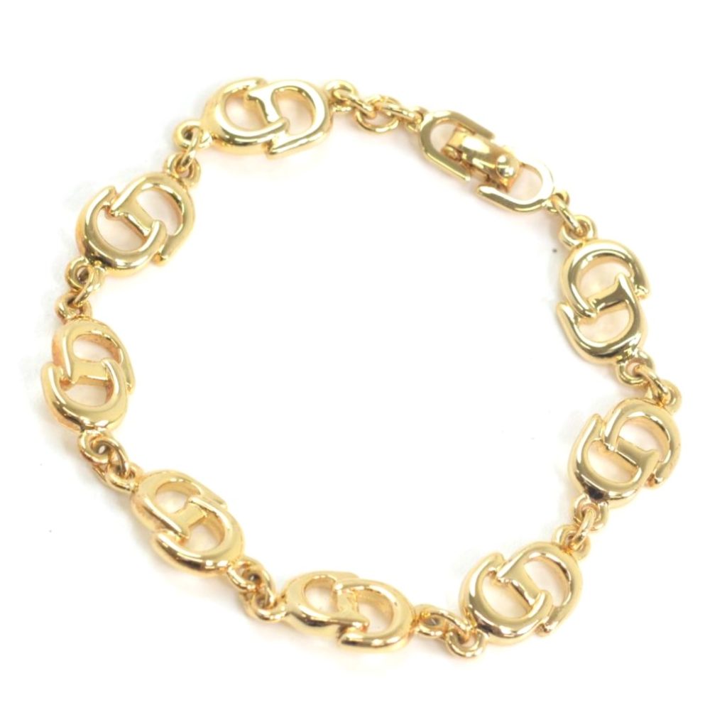 Dior ディオール ブレスレット CDロゴ メッキ製の買取実績 | 買取専門